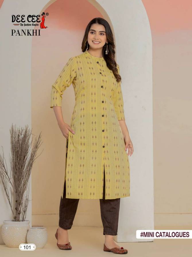 Pankhi By Deecee Cotton Designer Kurti With Bottom Wholesale Shop In Surat